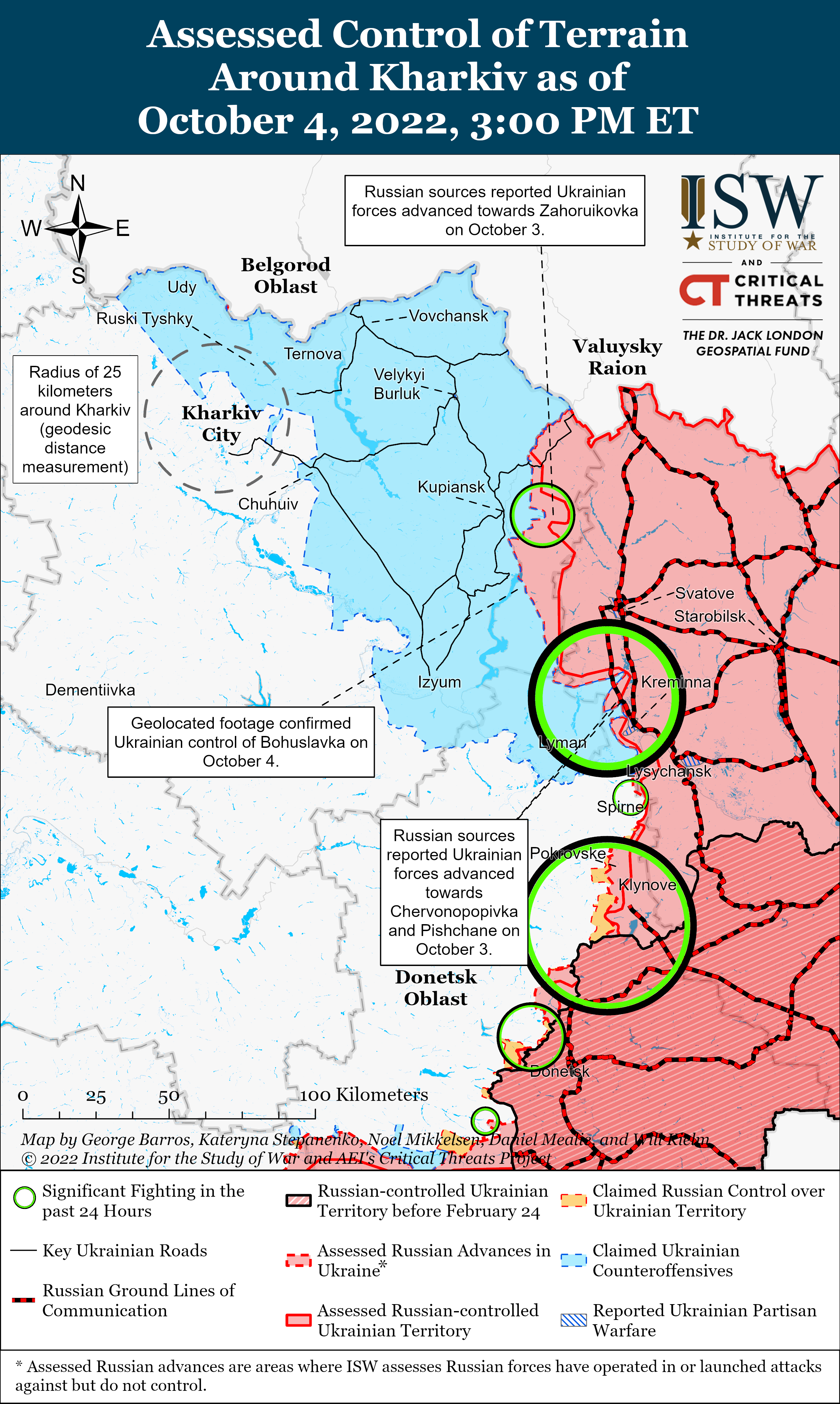 Russian Offensive Campaign Assessment, October 4 | Institute For The ...